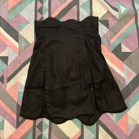 Fashion Brand Company black Ink Stain Mini Skirt in XXS - Picture 3 of 7